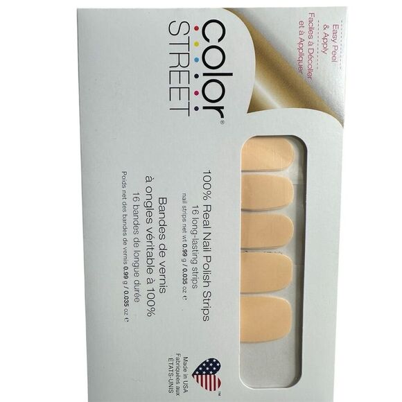 Color Street Nail Polish Strips Havana Honey Beige 16 Strips - Picture 1 of 3